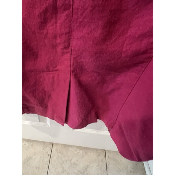 Chadwick’s Of Boston Dress Womens Plus 18W Linen Blend Sheath Barbie Pink career - Picture 7 of 8